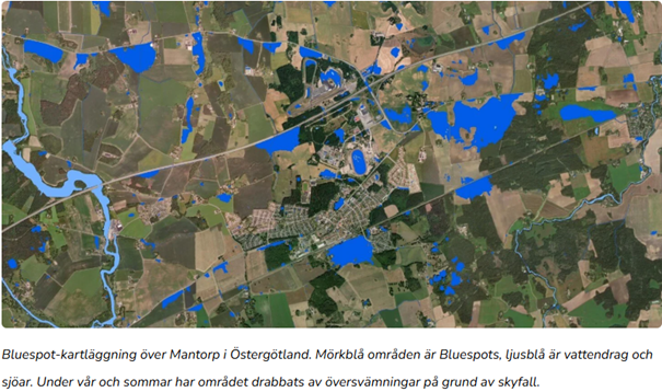 Bluespotanalyser i Mantorp