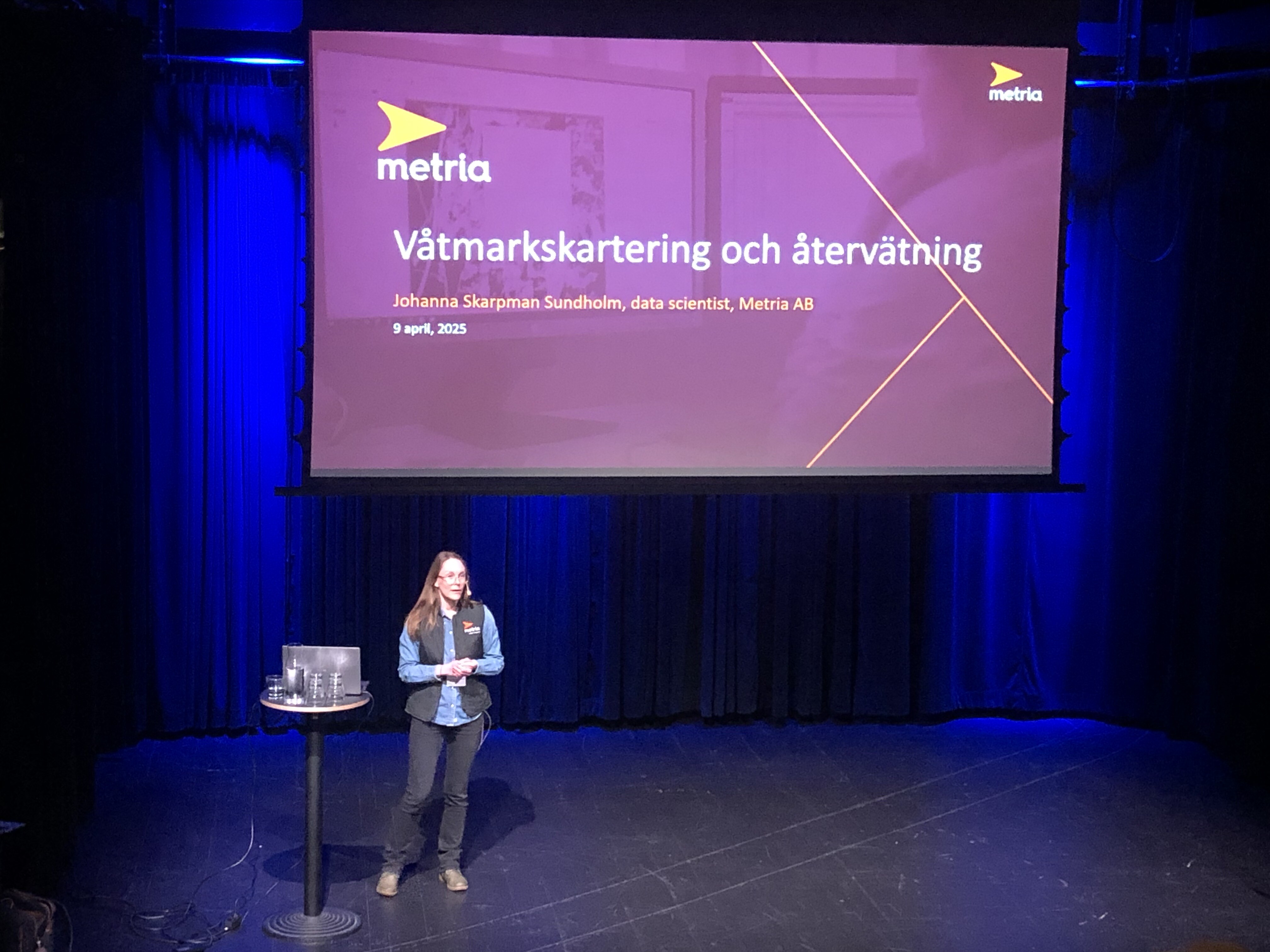 Metria Metria at Kartdagarna 2025: Wetland mapping and rewetting