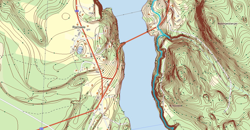 Metria e-handel Höjdkurvor 1 webb