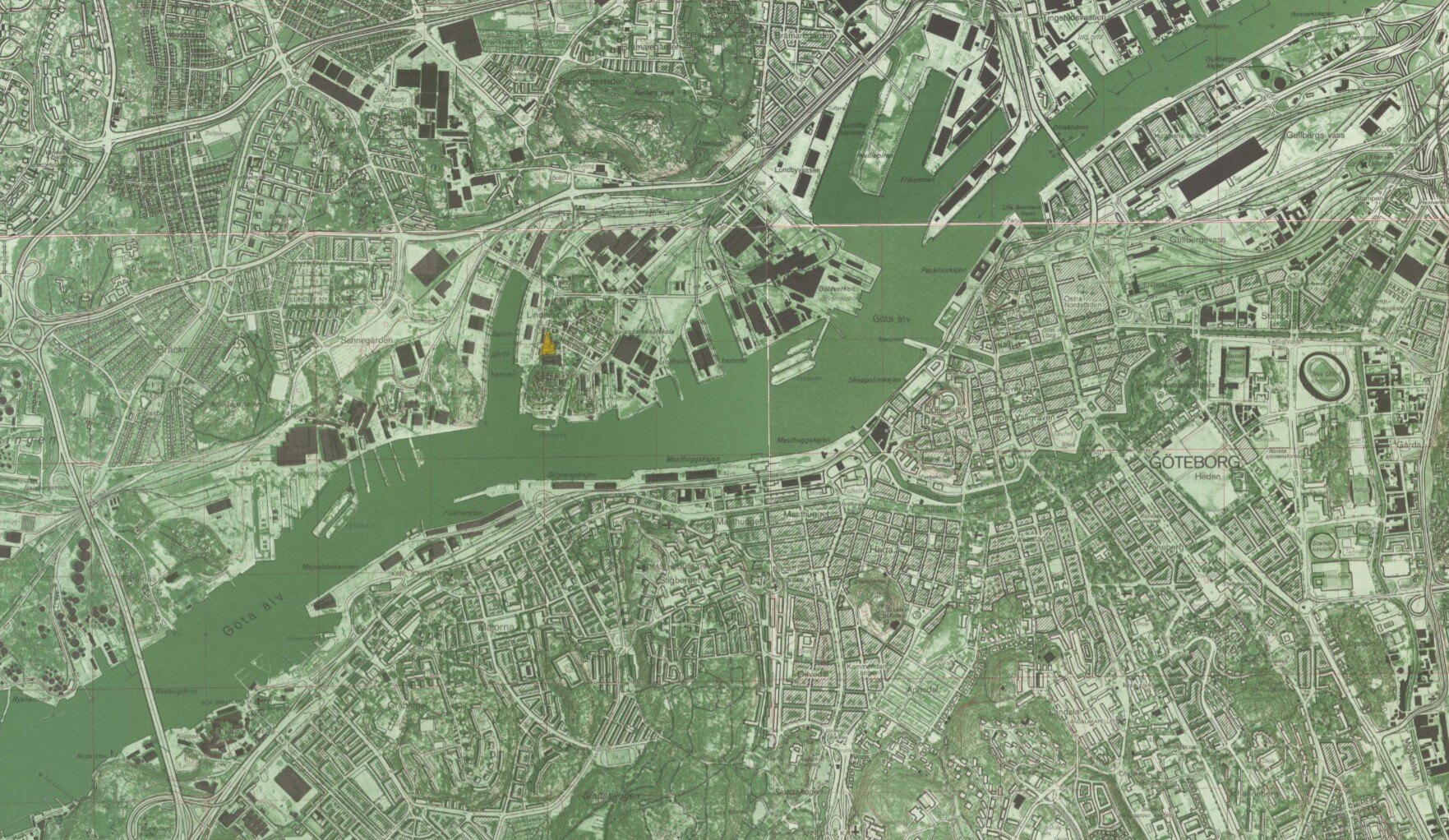 Metria Economic map product image_Gothenburg